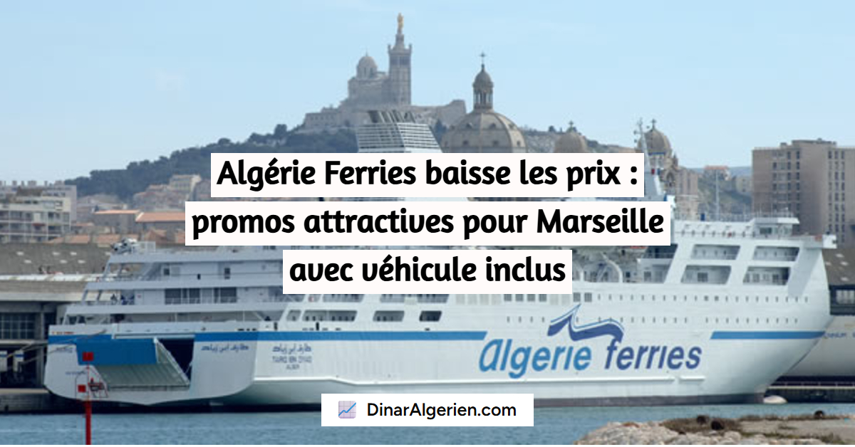 Algérie Ferries promos
